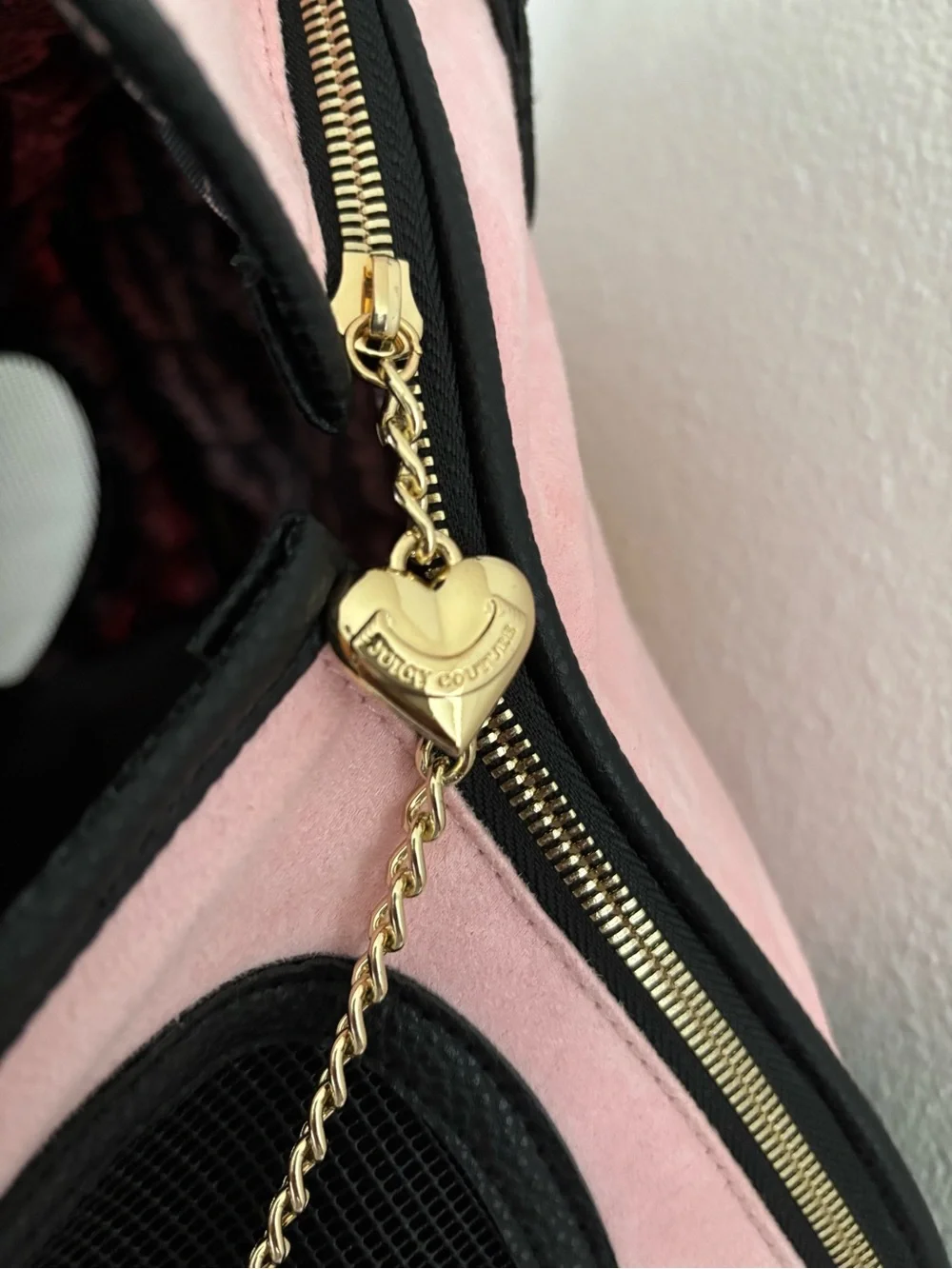 Juicy Couture Pink Pet Carrier